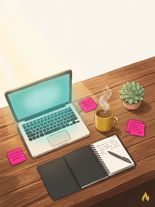 The Homefire Side Hustle Starter — Workbook + Quick-Start Checklist