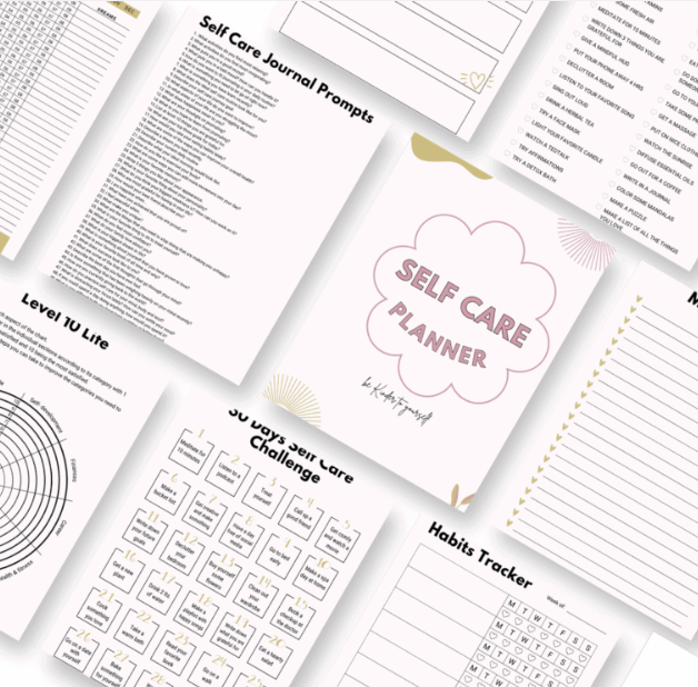 Self Care Planner and Journal