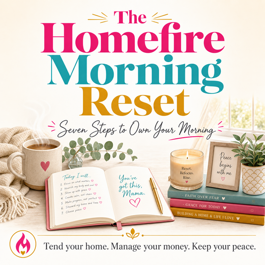 The Homefire Morning Reset — 7-Step Morning Guide