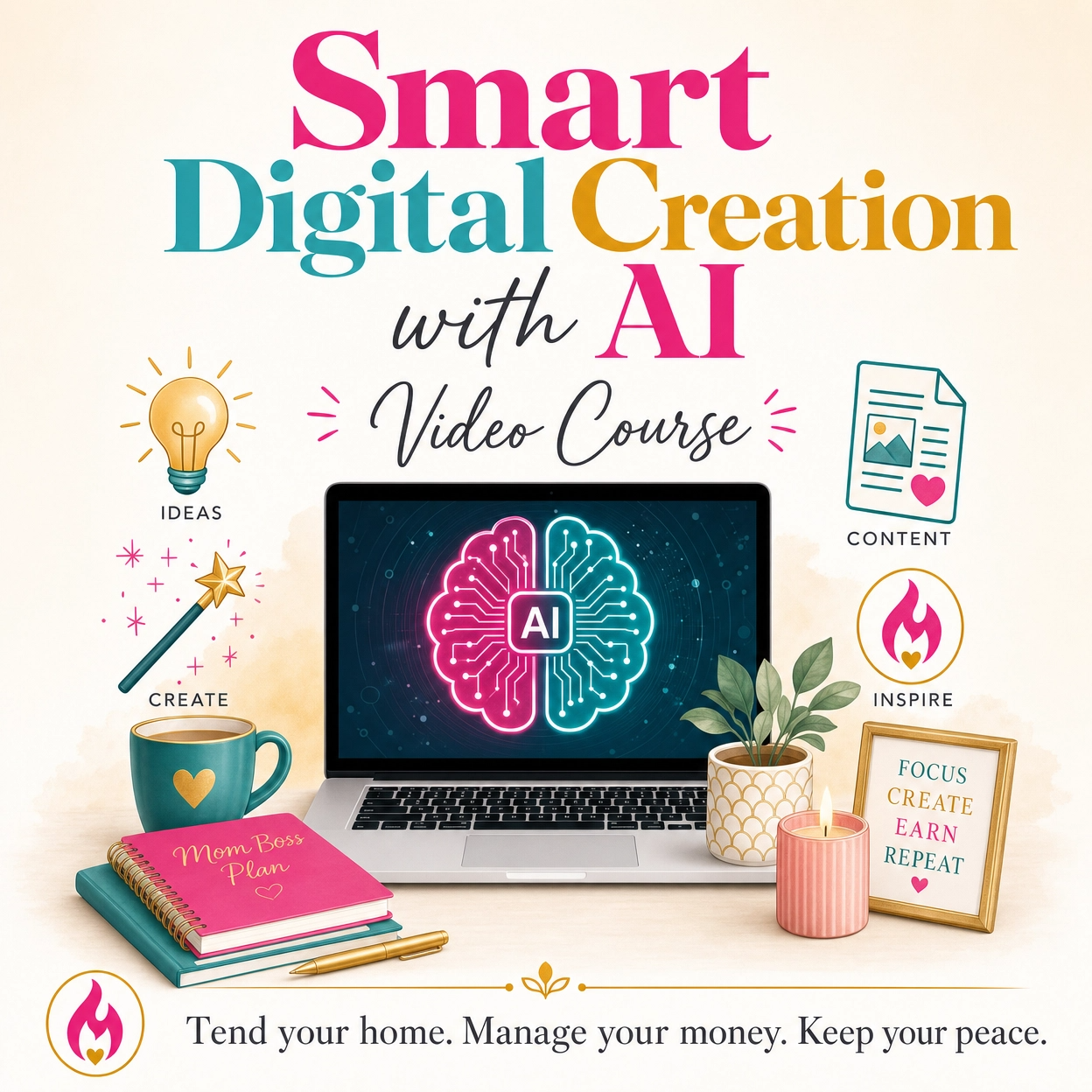 Smart Digital Creation with AI